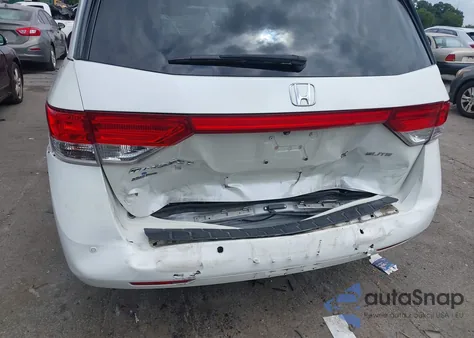 2014 Honda Odyssey Touring/Touring Elite from USA, damaged, VIN 5FNRL5H90EB006047